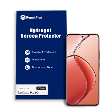 Realme P1 5G Compatible Premium Hydrogel Screen Protector With Full Coverage Ultra HD